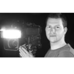 KAMERAMANN mit Filmkamera, cameraman